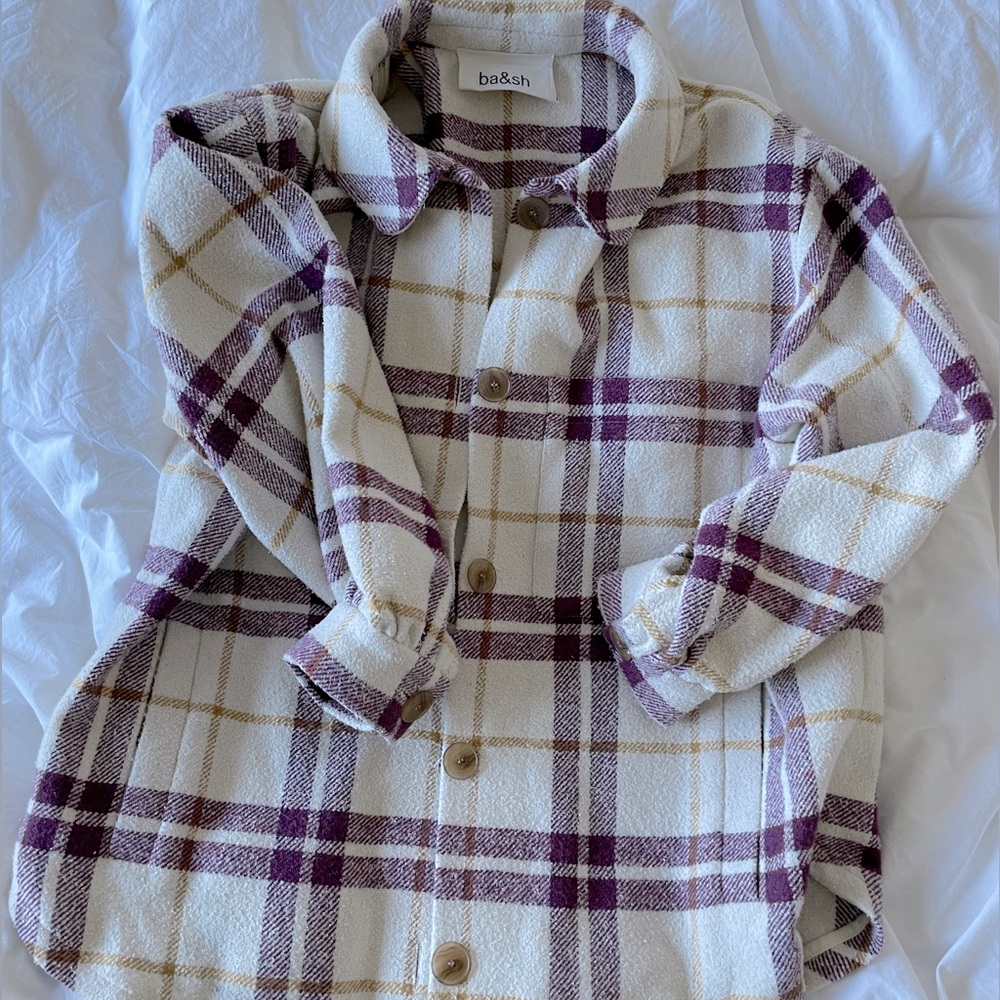 Bash Paris oversized jacket with beautiful pattern